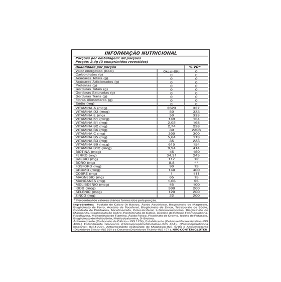 PreviaVit Bariatric Advantage RX
