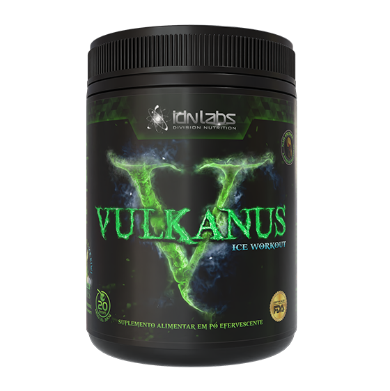 Vulkanus Green Apple & Kiwi Ice Workout